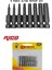 Matkap Uçları Torx Alyan Düz Yıldız 22 Parça 50 mm Manyetik Mıknastıslı Çelik 2