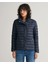 Kadın Lacivert Regular Fit Dik Yaka Düz Mont 4700281.433 1