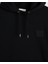 Erkek Siyah Regular Fit Kapüşonlu Logolu Sweatshirt 2037039.5 2