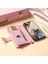 iPhone 14 Pro Için Kılıf Kart Tutuculu Cüzdan Kılıf Bilek Askılı Pu Deri Fermuarlı Çanta Kapağı (Yurt Dışından) 4