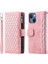 iPhone 13 Mini Için Kılıf Kart Tutuculu Cüzdan Kılıf Bilek Askılı Pu Deri Fermuarlı Çanta Kapağı (Yurt Dışından) 2