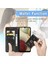 Samsung Galaxy A12 ile Uyumlu El Standı Fonksiyonlu Cüzdan Kabartmalı Pu Deri Kart Tutucu (Yurt Dışından) 5