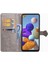 Samsung Galaxy A21S ile Uyumlu El Standı Fonksiyonlu Cüzdan Kabartmalı Pu Deri Kart Tutucu (Yurt Dışından) 4