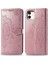 iPhone 11 ile Uyumlu El Standı Fonksiyonlu Cüzdan Kabartmalı Pu Deri Kart Tutucu (Yurt Dışından) 4