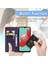 Samsung Galaxy A32 5g ile Uyumlu El Standı Fonksiyonlu Cüzdan Kabartmalı Pu Deri Kart Tutucu (Yurt Dışından) 5