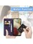 Samsung Galaxy A12 ile Uyumlu El Standı Fonksiyonlu Cüzdan Kabartmalı Pu Deri Kart Tutucu (Yurt Dışından) 5