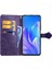Huawei Y9A ile Uyumlu El Standı Fonksiyonlu Cüzdan Kabartmalı Pu Deri Kart Tutucu (Yurt Dışından) 3