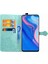 Huawei Y9 Prime 2019 ile Uyumlu El Standı Fonksiyonlu Cüzdan Kabartmalı Pu Deri Kart Tutucu (Yurt Dışından) 3