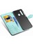 Huawei Y9 Prime 2019 ile Uyumlu El Standı Fonksiyonlu Cüzdan Kabartmalı Pu Deri Kart Tutucu (Yurt Dışından) 5