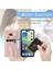 iPhone 14 Pro ile Uyumlu El Standı Fonksiyonlu Cüzdan Kabartmalı Pu Deri Kart Tutucu (Yurt Dışından) 5