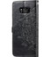 Samsung Galaxy S8 ile Uyumlu El Standı Fonksiyonlu Cüzdan Kabartmalı Pu Deri Kart Tutucu (Yurt Dışından) 3