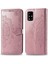 Samsung Galaxy A51 4g ile Uyumlu El Standı Fonksiyonlu Cüzdan Kabartmalı Pu Deri Kart Tutucu (Yurt Dışından) 3
