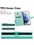 Samsung Galaxy S21 ile Uyumlu El Standı Fonksiyonlu Cüzdan Kabartmalı Pu Deri Kart Tutucu (Yurt Dışından) 4