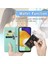 Samsung Galaxy A13 5g ile Uyumlu El Standı Fonksiyonlu Cüzdan Kabartmalı Pu Deri Kart Tutucu (Yurt Dışından) 5
