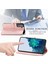 Samsung Galaxy S22 Ultra ile Uyumlu El Standı Fonksiyonlu Cüzdan Kabartmalı Pu Deri Kart Tutucu (Yurt Dışından) 5