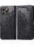 iPhone 14 Pro ile Uyumlu El Standı Fonksiyonlu Cüzdan Kabartmalı Pu Deri Kart Tutucu (Yurt Dışından) 3