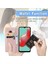 Samsung Galaxy A32 5g ile Uyumlu El Standı Fonksiyonlu Cüzdan Kabartmalı Pu Deri Kart Tutucu (Yurt Dışından) 5