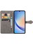 Samsung Galaxy A34 5g ile Uyumlu El Standı Fonksiyonlu Cüzdan Kabartmalı Pu Deri Kart Tutucu (Yurt Dışından) 4