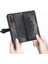 Samsung Galaxy Z Fold 2 ile Uyumlu El Standı Fonksiyonlu Cüzdan Kabartmalı Pu Deri Kart Tutucu (Yurt Dışından) 3