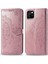 iPhone 11 Pro ile Uyumlu El Standı Fonksiyonlu Cüzdan Kabartmalı Pu Deri Kart Tutucu (Yurt Dışından) 5