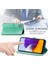 Samsung Galaxy A22 5g ile Uyumlu El Standı Fonksiyonlu Cüzdan Kabartmalı Pu Deri Kart Tutucu (Yurt Dışından) 3
