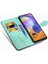 Samsung Galaxy A31 ile Uyumlu El Standı Fonksiyonlu Cüzdan Kabartmalı Pu Deri Kart Tutucu (Yurt Dışından) 5