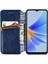 Oppo A17 Cüzdan Kılıfı ile Uyumlu, Kart Tutuculu, Pu Deri Flip Kickstand Kapak (Yurt Dışından) 3