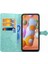 Samsung Galaxy A11 ile Uyumlu El Standı Fonksiyonlu Cüzdan Kabartmalı Pu Deri Kart Tutucu (Yurt Dışından) 4