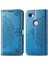 Google Pixel 3A Xl ile Uyumlu El Standı Fonksiyonlu Cüzdan Kabartmalı Pu Deri Kart Tutucu (Yurt Dışından) 1