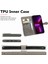 iPhone 13 Pro Max ile Uyumlu El Standı Fonksiyonlu Cüzdan Kabartmalı Pu Deri Kart Tutucu (Yurt Dışından) 5