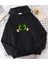 Grinch Happy New Year Kalp Kapşonlu Sweatshirt 1