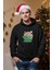 Tom ve Jerry Logolu Yeni Yıl Kapşonlu Sweatshirt 3