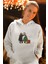 Darth Vader Baby Yoda Yılbaşı Kapşonlu Sweatshirt 4