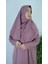 Gül Kurusu Fermuarlı Pratik Namaz Elbisesi 4