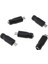 Adet 5.5x2.1mm Dişi Jack - Mikro USB Erkek Fiş Dc Güç Konektörü Adaptörü (Yurt Dışından) 3