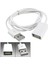 1m Beyaz Pvc Metal USB 2.0 Erkek Dişi Uzatma Adaptör Kablosu Kablosu 1m 3ft Veri Kabloları (Yurt Dışından) 3