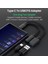 USB C Otg Kablolu Telefon Adaptörü 2in1 Tip C Erkek USB C Dişi Şarj Portu ile USB Dişi Splitter Adaptörü Samsung Xiaomi Için (Yurt Dışından) 3