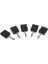 5x Mono 6.35MM/6.5MM Soket Gitar Mono Jack Tak Y Splitter Ses Adaptörü (Yurt Dışından) 4