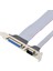 Pcı Yuvası Başlığı Seri Db9 Pin Paralel DB25 Pin Kablosu 28.5cm Paralel Lpt Yazıcı Com Seri Için Braketli (Yurt Dışından) 4