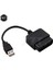 1 Adet Siyah Ps2 Için Ps3 Pc Video Oyunu Aksesuarı USB Adaptörü Dönüştürücü Kablosu Oyun Denetleyicisi Için Yüksek Hızlı (Yurt Dışından) 1