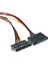 2 Adet/grup Sata Güç Kablosu Ayırıcı 4 Pin Seri 15 Pin Y Ayırıcı Sabit Disk Ide Güç Kabloları Kablo Adaptörü (Yurt Dışından) 4