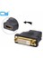 DVI 24+1 Dişi - HDMI Uyumlu Dişi Uzatma Adaptörü Dönüştürücü Hdmı-Dvı Konektörü Hdtv ve Pc Bilgisayar Için (Yurt Dışından) 1