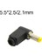 10 Adet 90 Derece Sağ Açılı Dc Güç Erkek Fiş Konnektörü 5.5mm x 2.5mm ve 2.1mm Adaptör Lehimleme Tipi (Yurt Dışından) 1