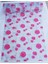 ŞEFFAF DESENLİ 100cm x 120cm PEMBE GUL MASA ÖRTÜSÜ 1.7mm KALIN PVC KAYMAZ MASA ÖRTÜSÜ 1