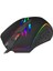 Oyunlarda Üstün Kontrol Için Rgb LED Işıklı ve Hafif ve Kompakt 6 Tuşlu 3600 Dpı Oyuncu Gaming Mouse 3