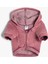 Köpek Sweatshirtü Kapüşonlu Fermuarlı Soluk Efektli Kumaş 1