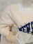 Welsoft Peluş Önü Mavi Newyork Nakışlı Yuvarlak Yaka Sweatshirt 3