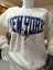 Welsoft Peluş Önü Mavi Newyork Nakışlı Yuvarlak Yaka Sweatshirt 1