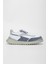 Erkek Beyaz/gri Deri Sneakers & Spor Ayakkabı 698 1060-4 Erk Ayk SK23/24 1