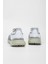 Erkek Beyaz/gri Deri Sneakers & Spor Ayakkabı 698 1060-4 Erk Ayk SK23/24 4